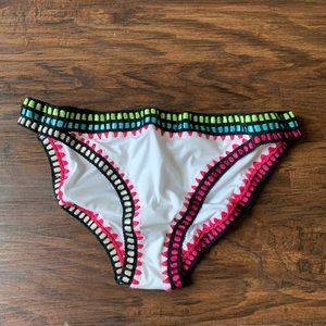 Bar III Bikini Bottoms Multi-Colored sz Lg